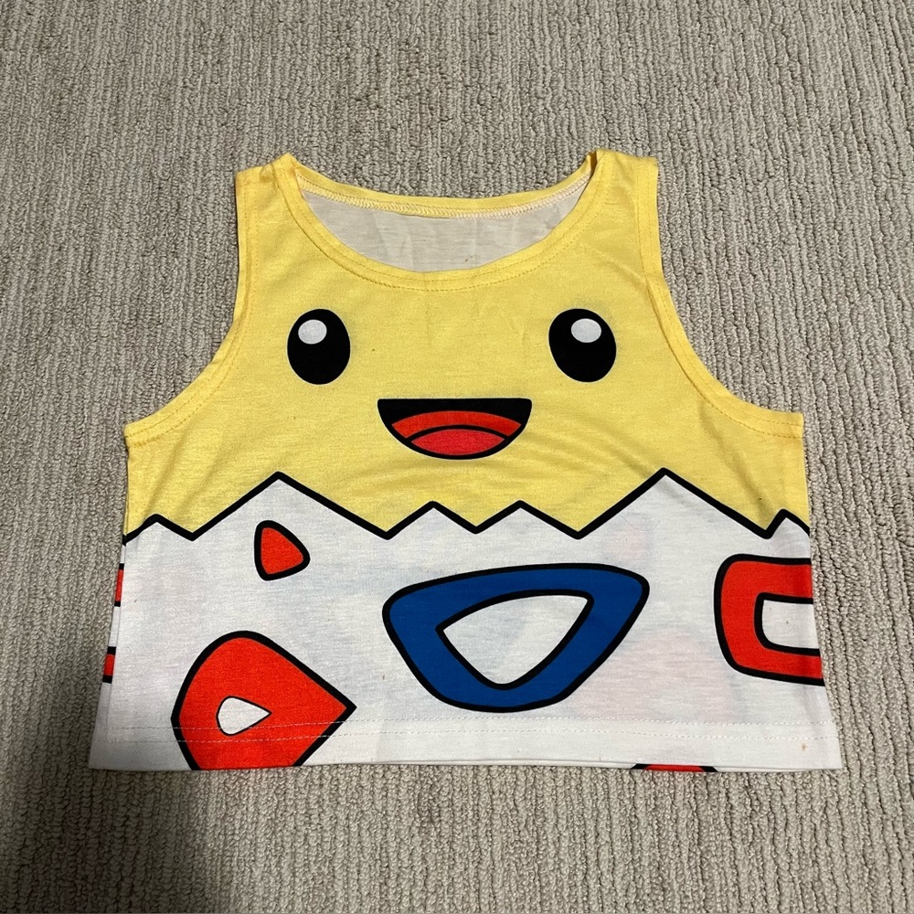 Pokémon togepi tank top